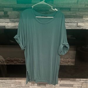 Teal Women's Soft Short Sleeve Top
